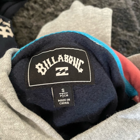 Small billabong color block hoodie - Picture 3 of 7